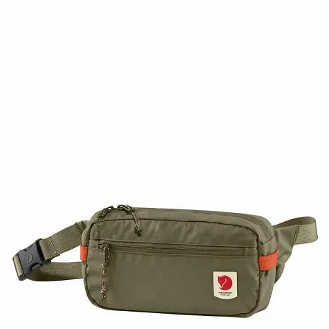 Fjallraven Men High Coast Waist Bag Green PH56229 Philippines